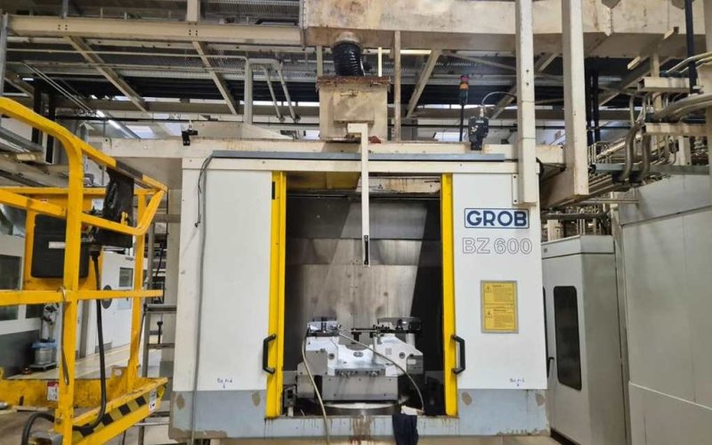 Горизонтальний обробний центр з ЧПУ GROB BZ 600