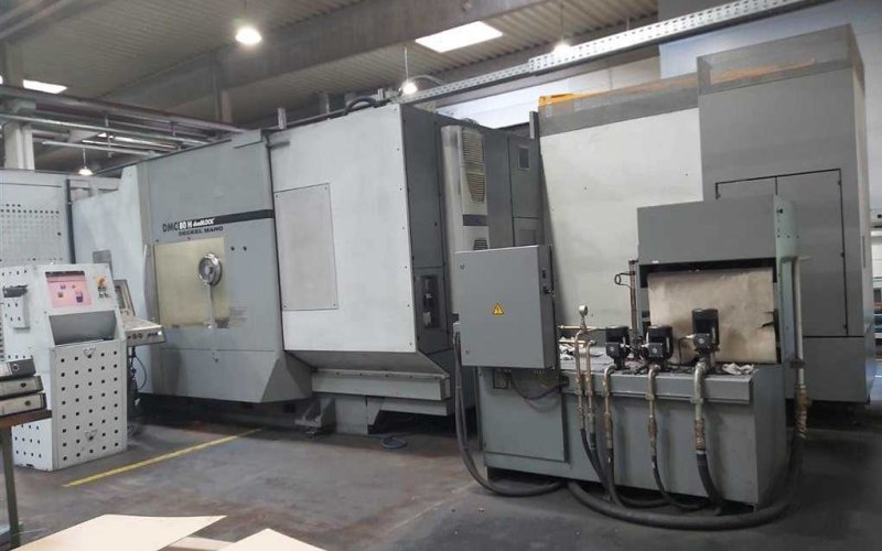 Горизонтальний центр обробки з ЧПУ Horizontal DECKEL DMC 80 H duoBLOCK