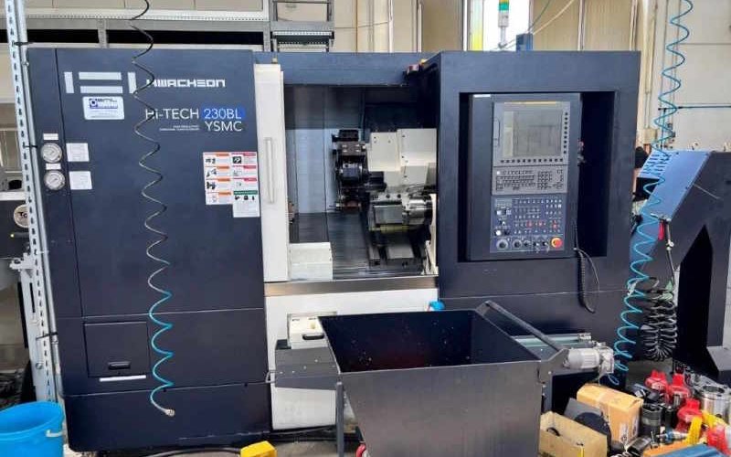 Горизонтальний токарно-фрезерний центр Hwacheon HI-TECH 230 BL YSMC