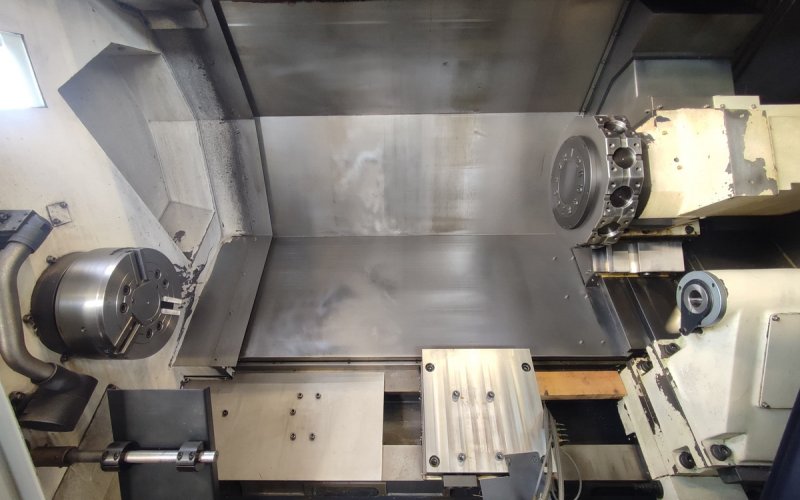 Горизонтальний токарно-фрезерний центр з ЧПУ HWACHEON HI-TECH 450 BL YMC