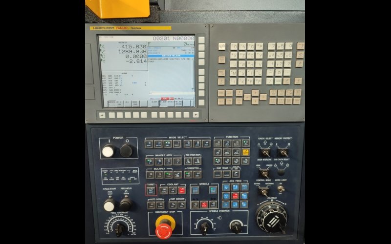 Горизонтальний токарно-фрезерний центр з ЧПУ HWACHEON HI-TECH 450 BL YMC