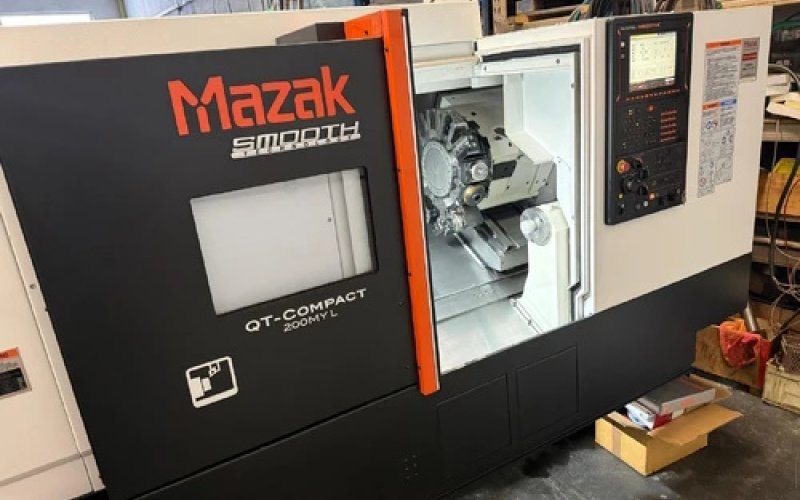 Горизонтальный токарно-фрезерный центр с ЧПУ MAZAK QT COMPACT 200MY 500 U