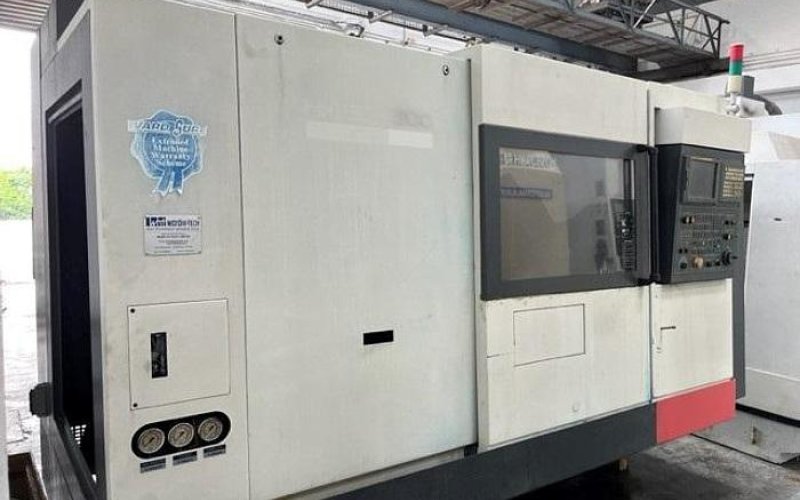 Горизонтальный токарный обрабатывающий центр с ЧПУ 2007 HWACHEON HI-TECH 300 MC