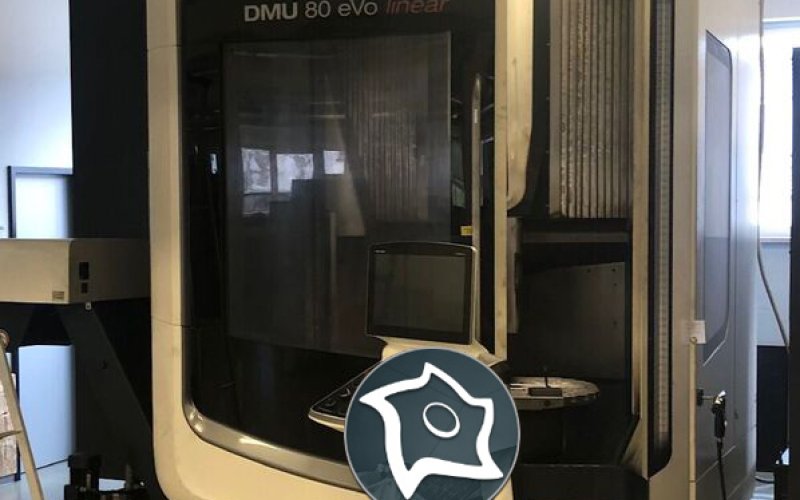 5-осьовий вертикально-фрезерний обробний центр DMG MORI DMU 80 eVo Linear