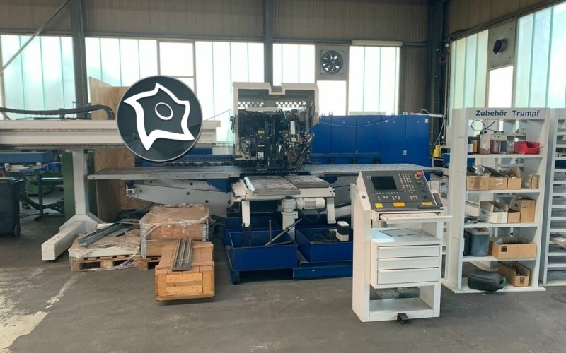 Комбинированный пробивной пресс с лазером TRUMPF Trumatic 600 L