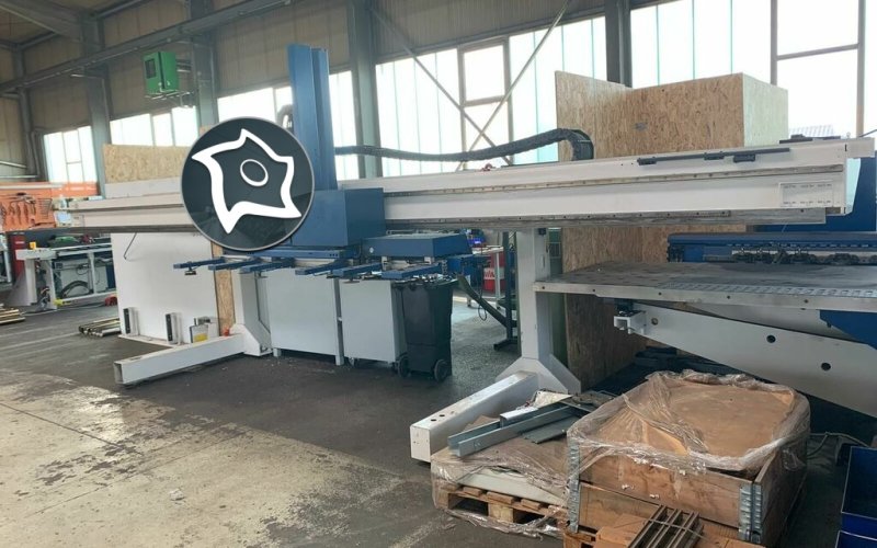 Комбінований пробивний прес із лазером TRUMPF Trumatic 600 L