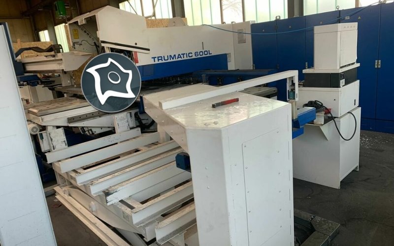 Комбінований пробивний прес із лазером TRUMPF Trumatic 600 L