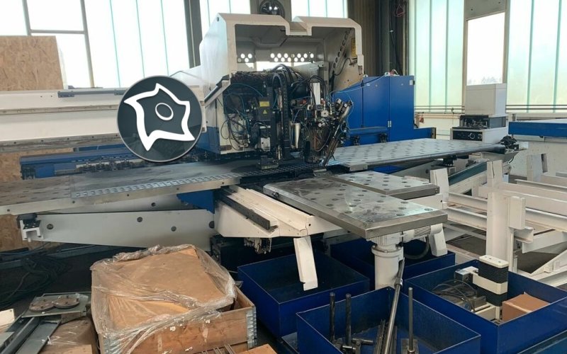 Комбінований пробивний прес із лазером TRUMPF Trumatic 600 L