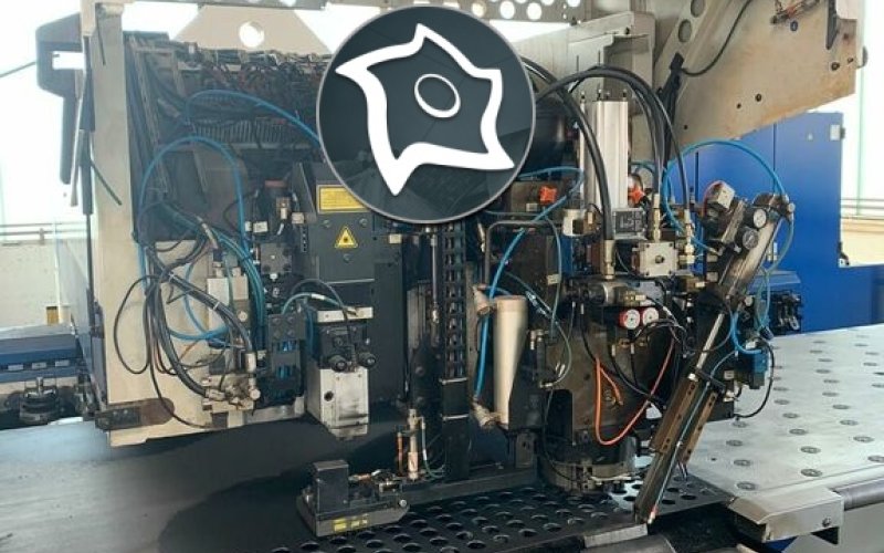 Комбінований пробивний прес із лазером TRUMPF Trumatic 600 L