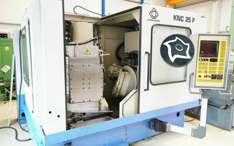 Конічний зубофрезерний верстат із криволінійними зубами KLINGELNBERG KNC 25 P