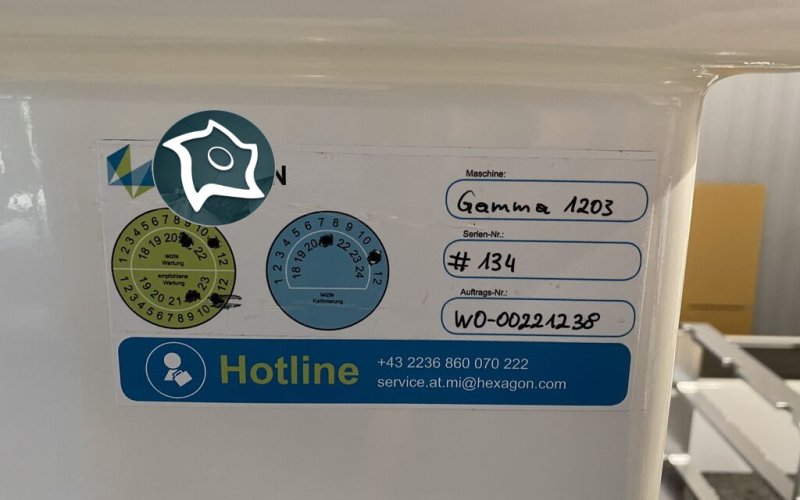 Координатно-вимірювальний верстат Hexagon Dea Gamma 1203