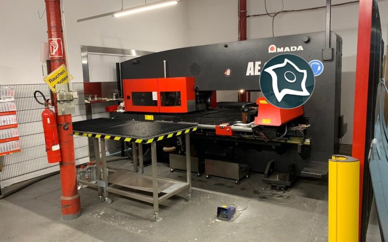 Координатно-пробивной пресс с ЧПУ AMADA PROMECAM AE 255 NT