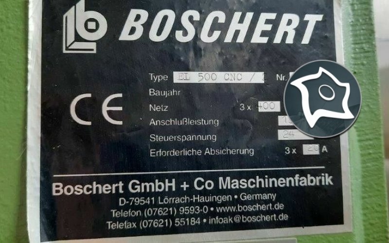 Координатно-пробивний прес із ЧПУ BOSCHERT ECCO-Line EL 500 CNC Z
