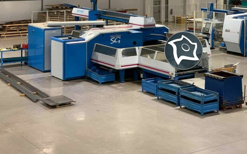 Координатно-пробивной пресс с ЧПУ FINN POWER TR S6 