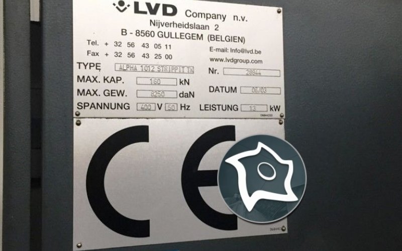 Координатно-пробивной пресс с ЧПУ LVD Alpha 1012 Strippit