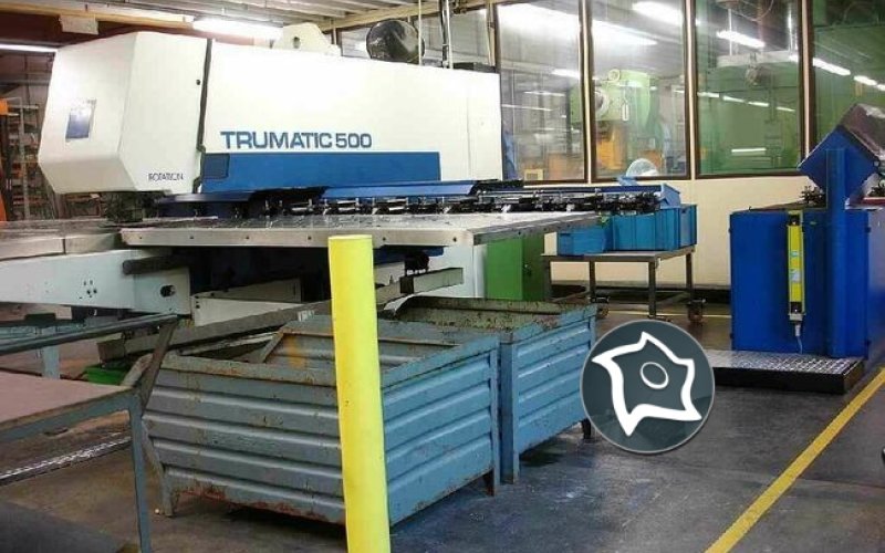Координатно-пробивной пресс с ЧПУ TRUMPF TC 500 R