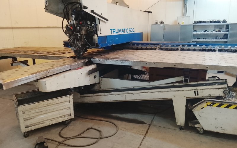 Координатно-пробивной пресс с ЧПУ TRUMPF TRUMATIC 500