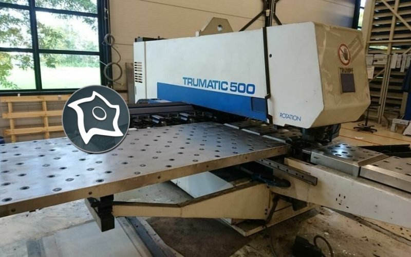 Координатно-пробивной пресс с ЧПУ Trumpf Trumatic 500 R-1300