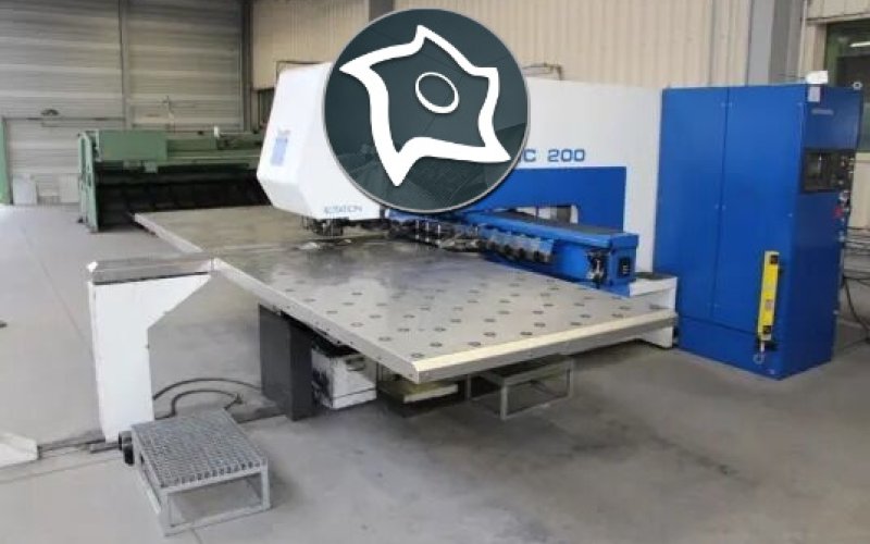 Координатно-пробивной пресс с ЧПУ Trumpf Trumatic TC 200