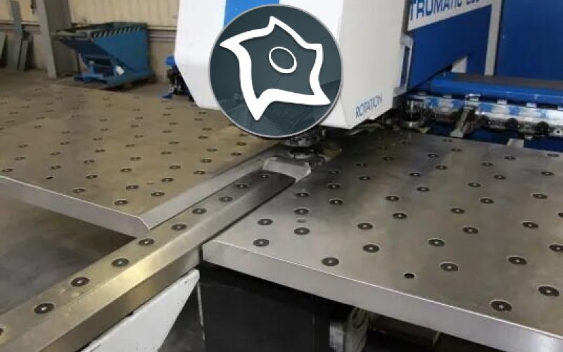 Координатно-пробивной пресс с ЧПУ Trumpf Trumatic TC 200