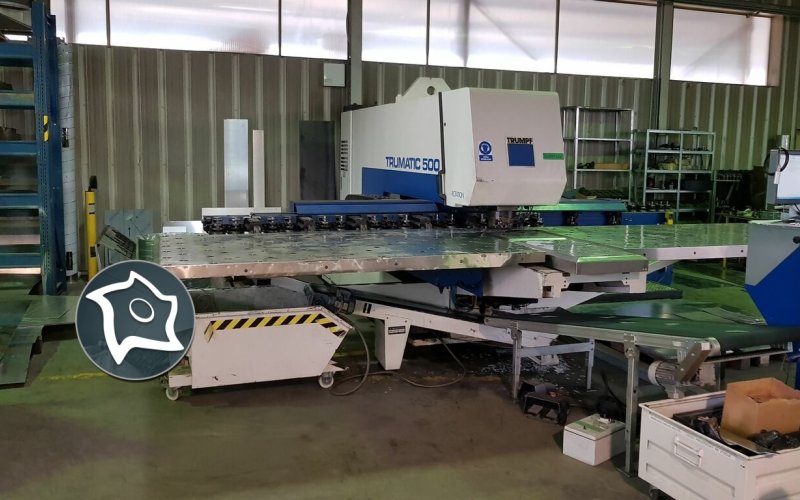 Координатно-пробивний прес з ЧПУ Trumpf Trumatic TC 500 1300