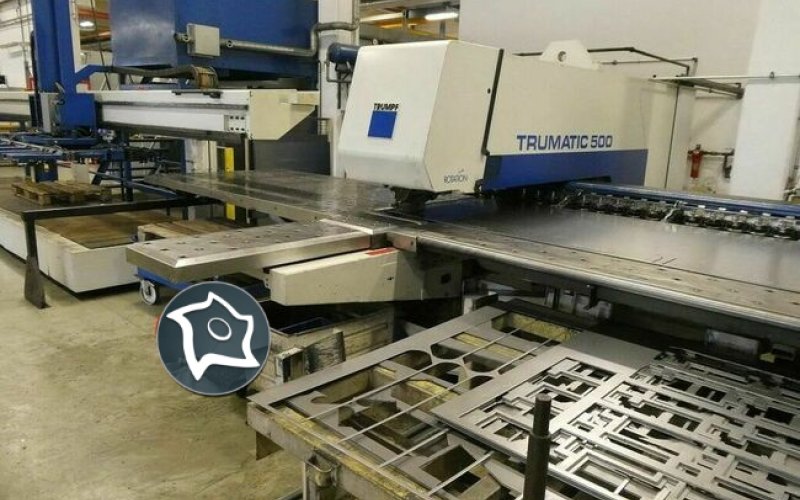 Координатно-пробивной пресс с ЧПУ TRUMPF Trumatic TC 500 R - 1600