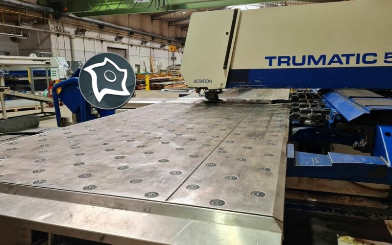 Координатно-пробивной пресс с ЧПУ Trumpf Trumatic TC 500 R - FMC -1600