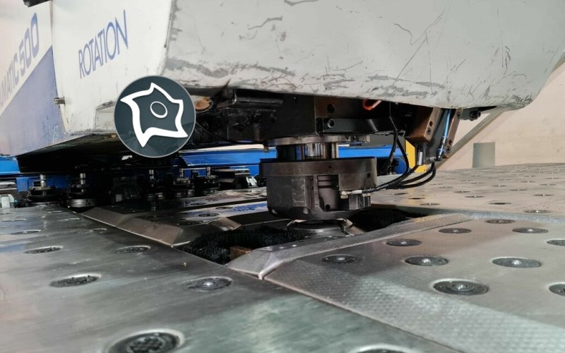 Координатно-пробивной пресс с ЧПУ Trumpf Trumatic TC 500 R - FMC -1600