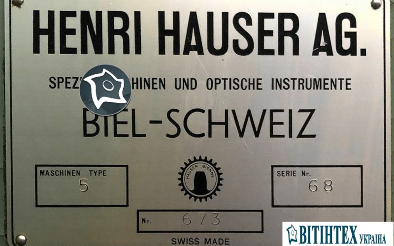 Координатно-свердлильний верстат HENRI HAUSER 5