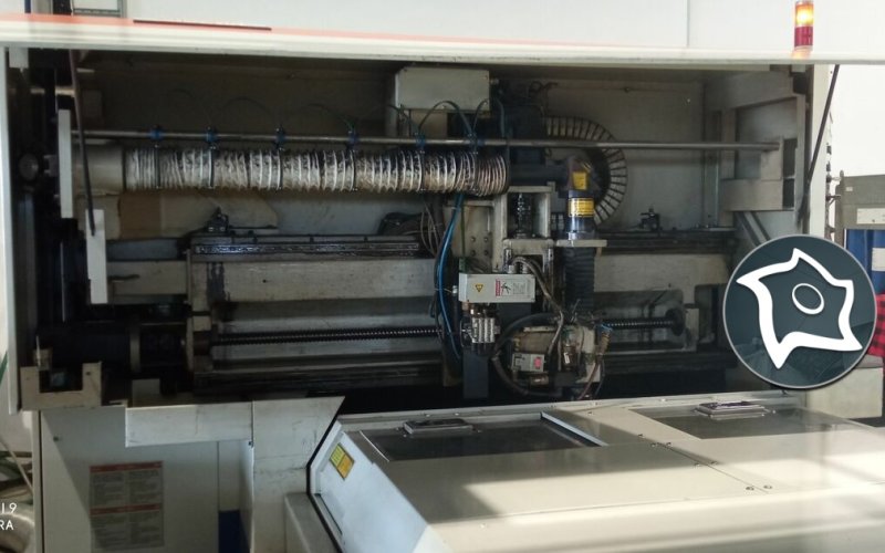 Лазерная резка с ЧПУ Mazak CO2 YB-L100B 7M1
