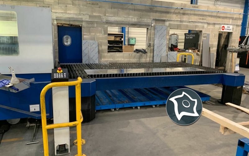 Лазерне різання з ЧПУ TRUMPF Trumatic L4030