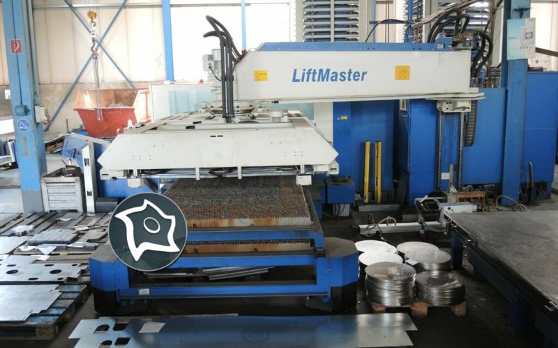 Лазерне різання з ЧПУ TRUMPF Trumatic TC L 3050 - 6KW