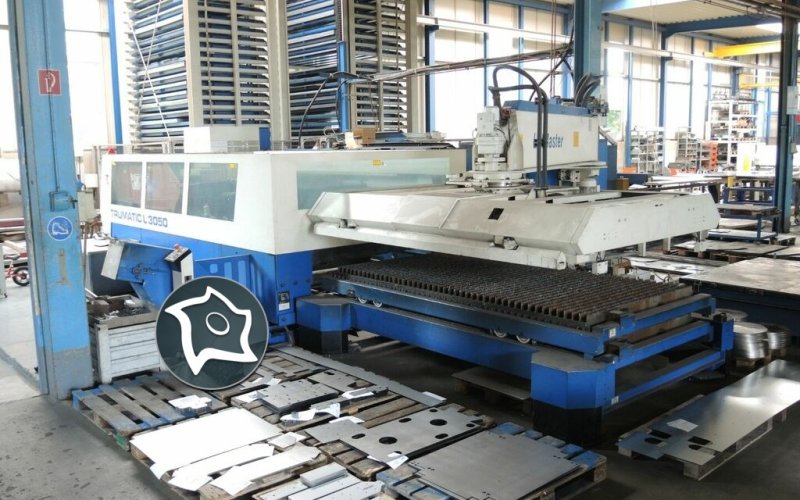 Лазерне різання з ЧПУ TRUMPF Trumatic TC L 3050 - 6KW