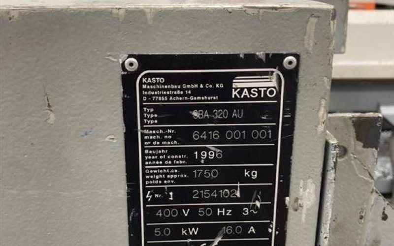 Стрічкова пилка - автоматична KASTO - AUTOMAT SBA 320 AU