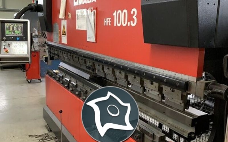 Листозгинальний гідравлічний прес з ЧПУ Amada HFE 100-3