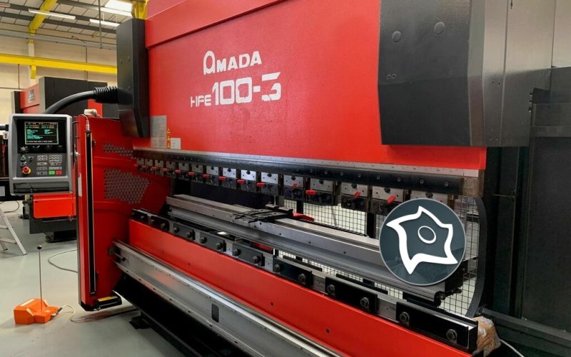 Листогибочный гидравлический пресс с ЧПУ AMADA PROMECAM HFE 100-3