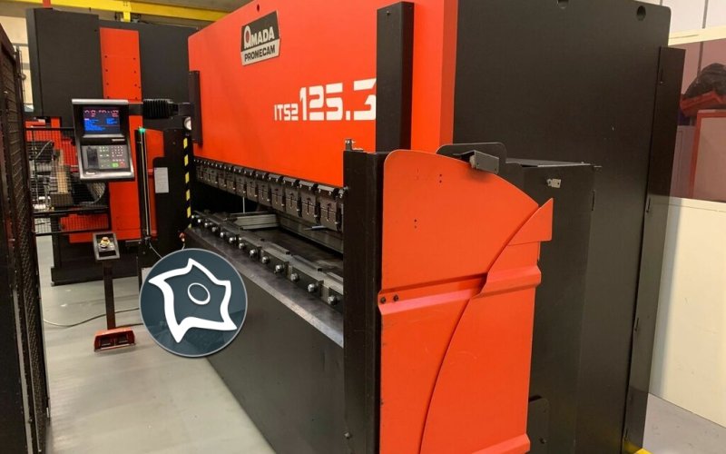 Листогибочный гидравлический пресс с ЧПУ AMADA PROMECAM ITS2 125-3