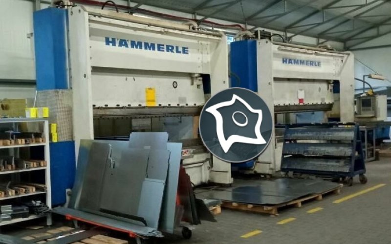 Листогибочный гидравлический пресс с ЧПУ HAMMERLE BM 200-3100