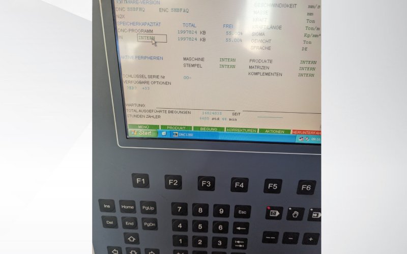Листозгинальний прес з ЧПУ HESSE AD-S 30175