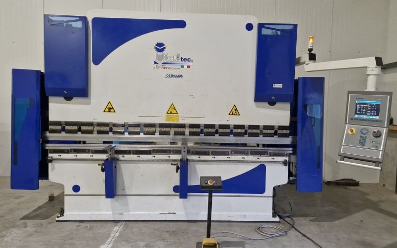 Листозгинальний прес з керуванням Delem DA-65W Farina italtec ISB 120/30