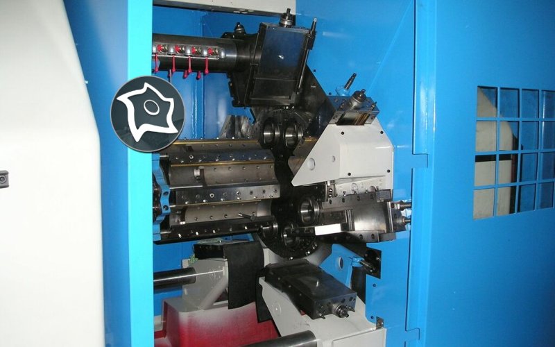 Многошпиндельный токарный станок с ЧПУ Schütte AD40-8 CNC