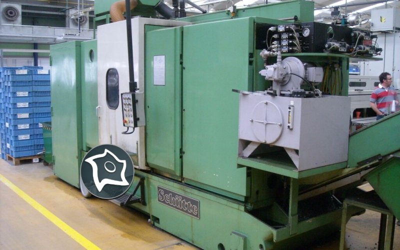 Багатошпиндельний токарний верстат з ЧПУ Schütte AF 42