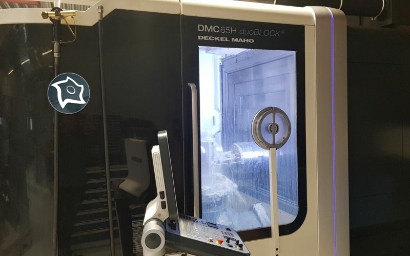 Обрабатывающий центр горизонтальный с ЧПУ DMG MORI DMC 65 H