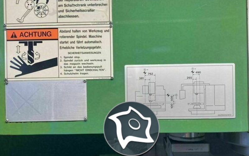 Обробний центр із ЧПК вертикальний Mazak V 10