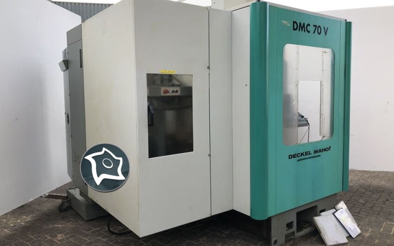 Обрабатывающий центр вертикально-фрезерный с ЧПУ Deckel Maho DMC 70 V