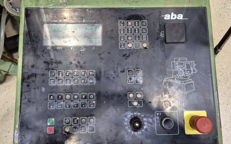 Плоскошліфувальний верстат із поворотним столом - горизонтальний ABA FRU 800 NC