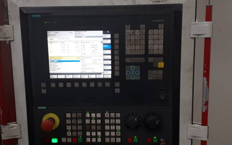 Портально-фрезерний центр обробки з ЧПУ Fermat PBM 1640 CNC