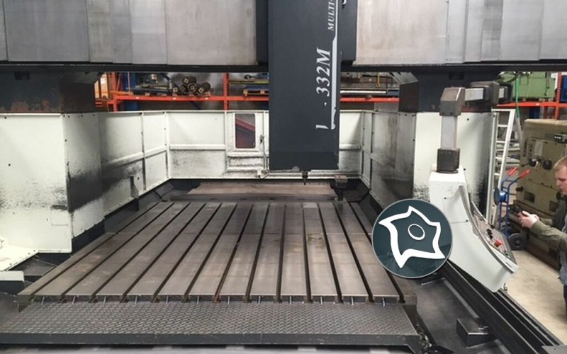 Портально-фрезерный станок с ЧПУ Kao Ming KMC 332 M