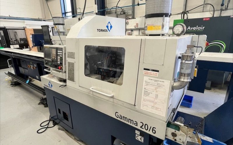 Продольно-токарный автомат (Swiss-type, многоканальный)  TORNOS  Gamma 20/6