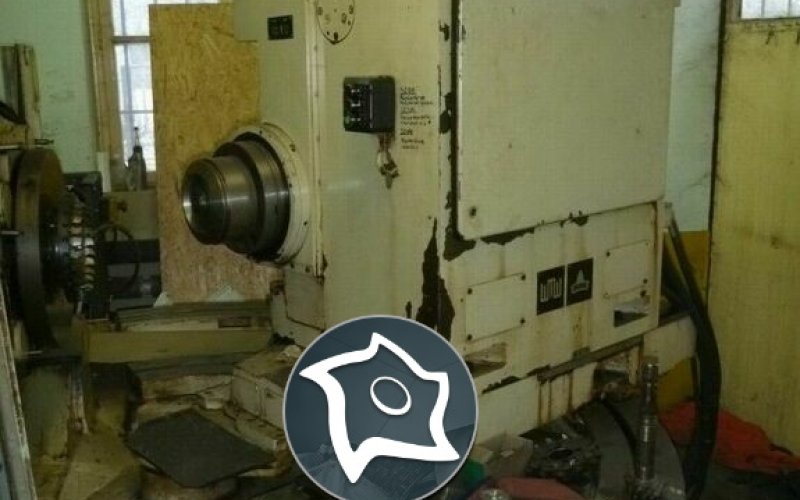 Верстат для фрезерування конічних зубчастих коліс із криволінійними зубами MODUL ZFTKK 500-3V